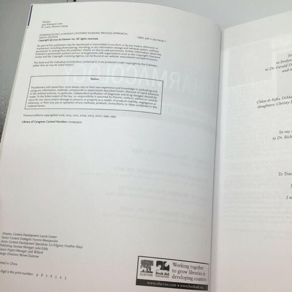 Pharmacology: A Patient-Centered Nursing Process Approach 10th Edition Elsevier - Picture 6 of 6